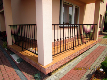 balustrada zewnętrzna