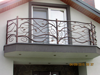 balustrada zewnętrzna