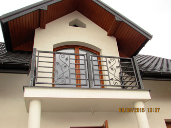 balustrada zewnętrzna