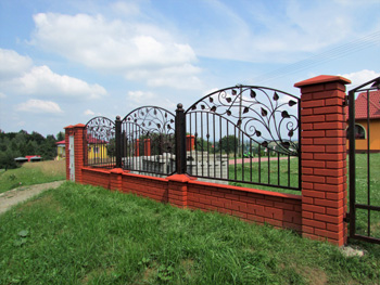 bramy i ogrodzenia kute