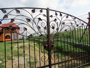 bramy i ogrodzenia kute