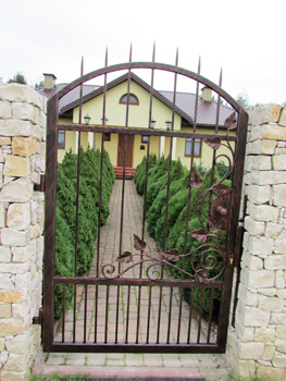 bramy i ogrodzenia kute