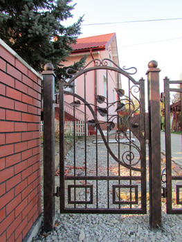 bramy i ogrodzenia kute