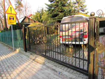 bramy i ogrodzenia kute