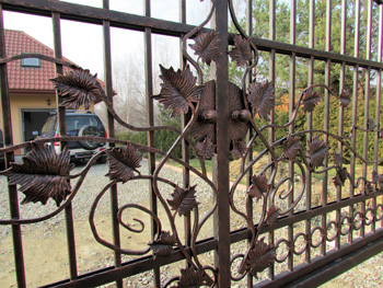 bramy i ogrodzenia kute