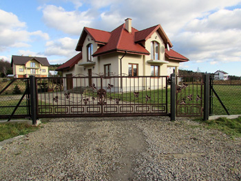 bramy i ogrodzenia kute