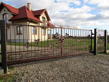 bramy i ogrodzenia kute