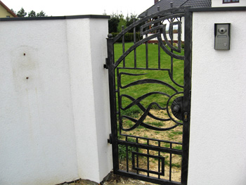 bramy i ogrodzenia kute