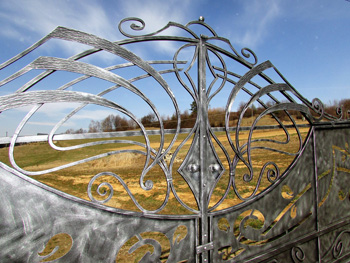 bramy i ogrodzenia kute