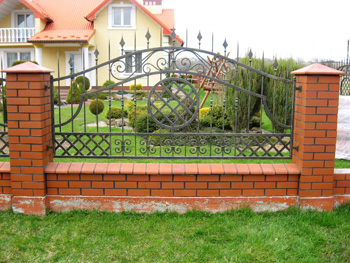 bramy i ogrodzenia kute