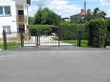 bramy i ogrodzenia kute