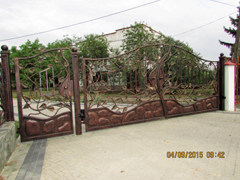 bramy i ogrodzenia kute