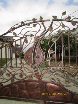 bramy i ogrodzenia kute