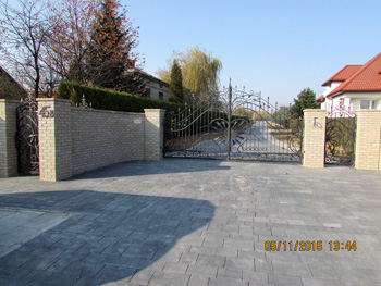 bramy i ogrodzenia kute