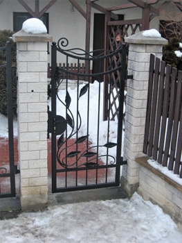 bramy i ogrodzenia kute