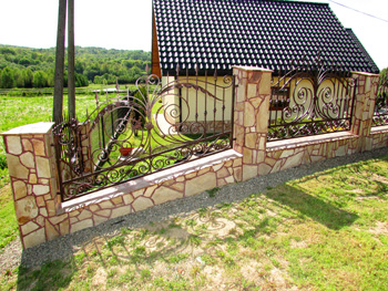 bramy i ogrodzenia kute