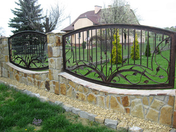 bramy i ogrodzenia kute