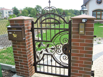 bramy i ogrodzenia kute