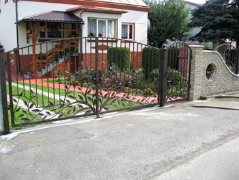 bramy i ogrodzenia kute