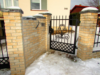 bramy i ogrodzenia kute