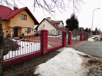 bramy i ogrodzenia kute