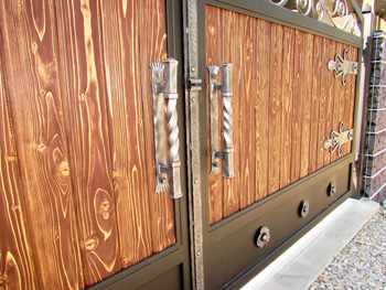 bramy i ogrodzenia kute