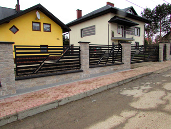 bramy i ogrodzenia nowoczesne